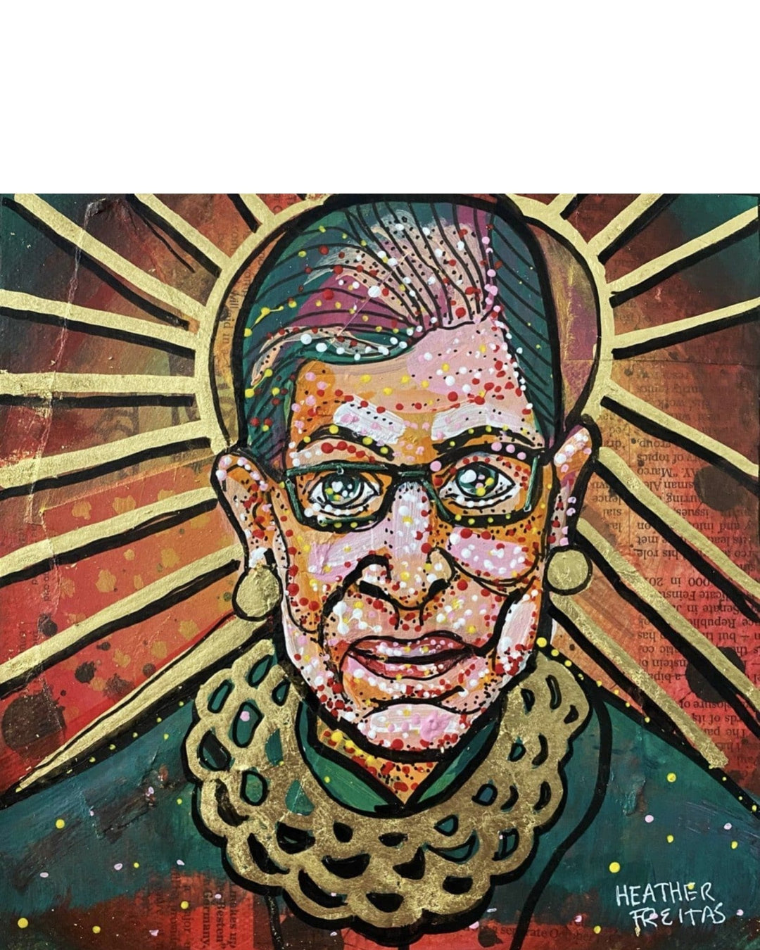 Holy RBG- Vintage Edition - Heather Freitas 