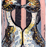 Hooded Grebe - Heather Freitas - fine art home deccor