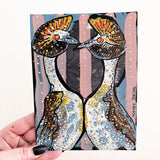 Hooded Grebe - Heather Freitas - fine art home deccor