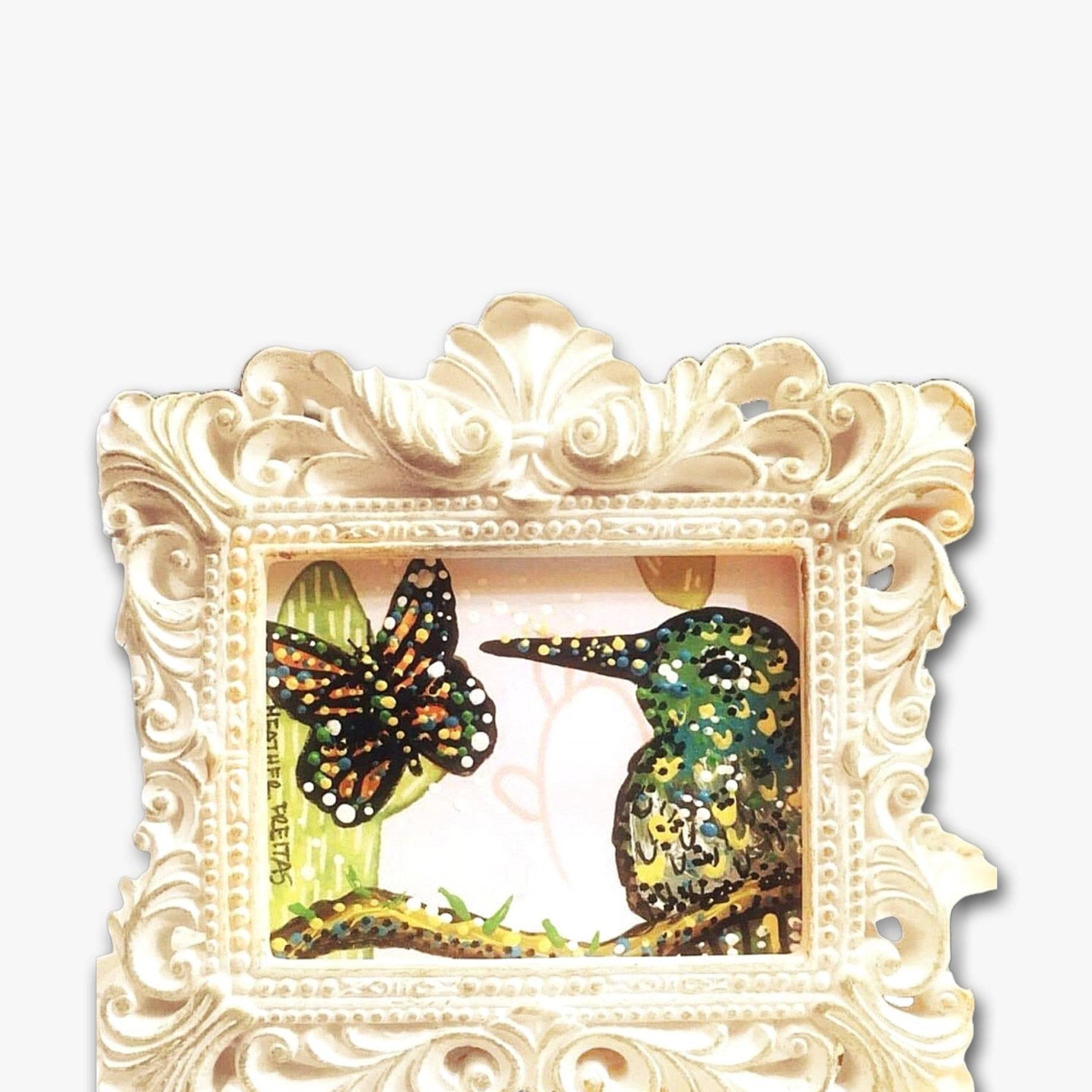 Hummingbird 11 mini - Heather Freitas - fine art home deccor