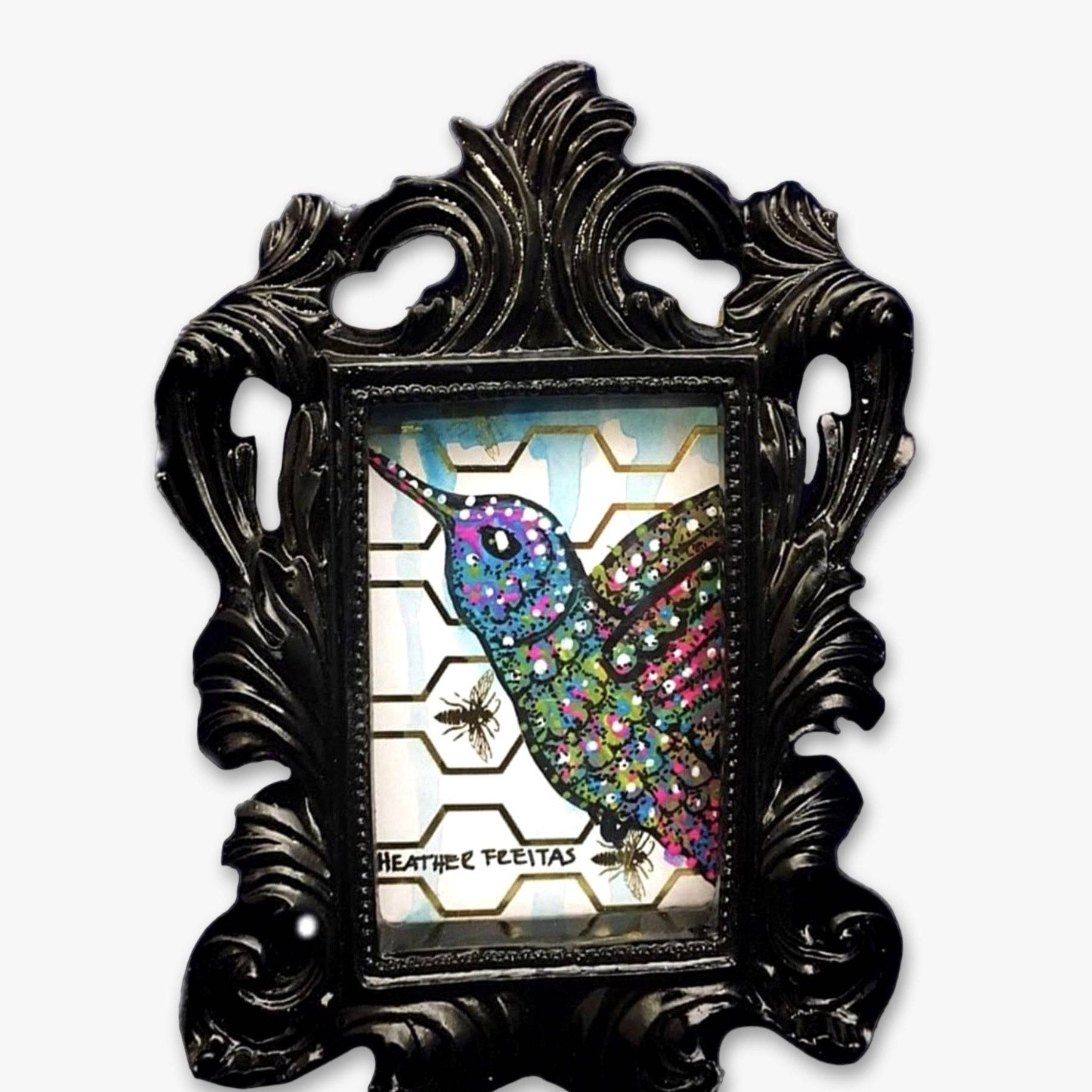 Hummingbird 12 mini - Heather Freitas - fine art home deccor