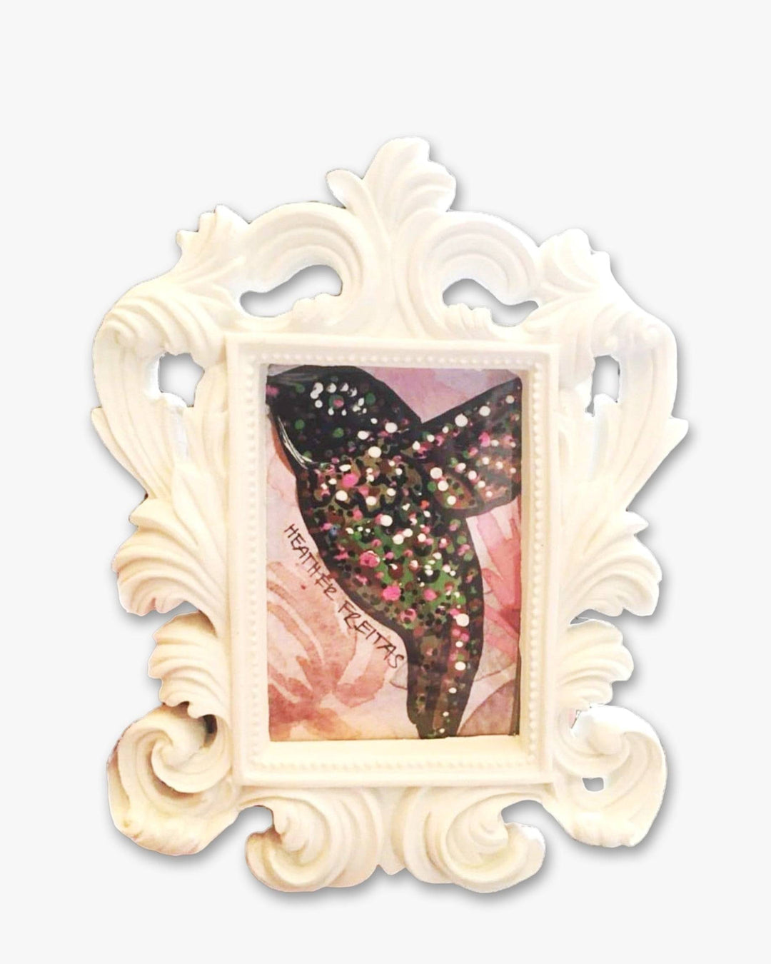 Hummingbird 2 mini - Heather Freitas - fine art home deccor