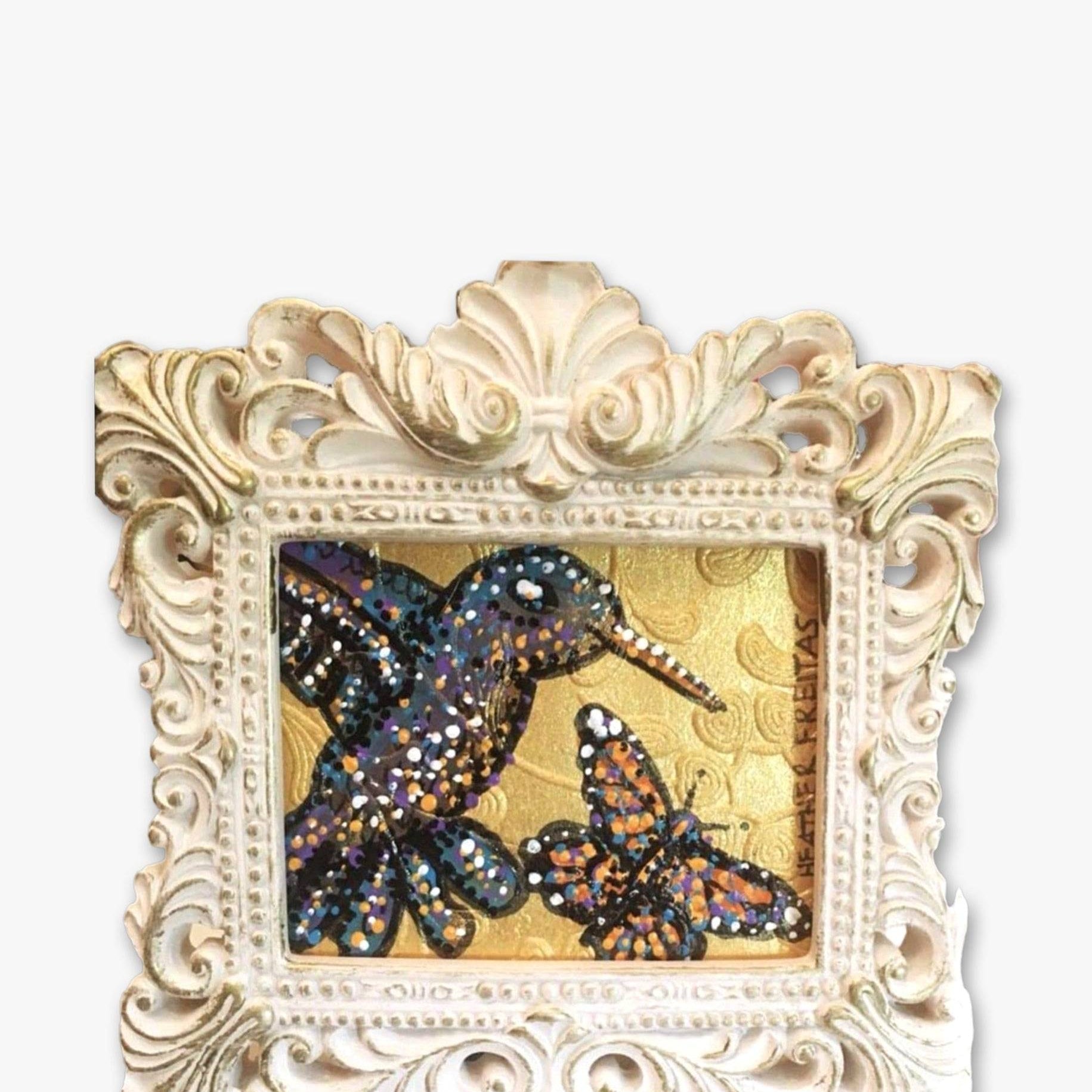Hummingbird 7 mini - Heather Freitas - fine art home deccor
