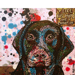 I Like Big Mutts And I Can Not Lie - Heather Freitas - fine art home deccor