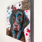 I Like Big Mutts And I Can Not Lie - Heather Freitas - fine art home deccor