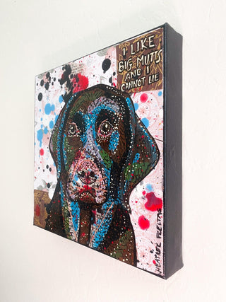 I Like Big Mutts And I Can Not Lie - Heather Freitas - fine art home deccor