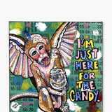 I’m Just Here For The Candy - Flying Monkeys - Heather Freitas - fine art home deccor