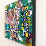 I’m Just Here For The Candy - Flying Monkeys - Heather Freitas - fine art home deccor