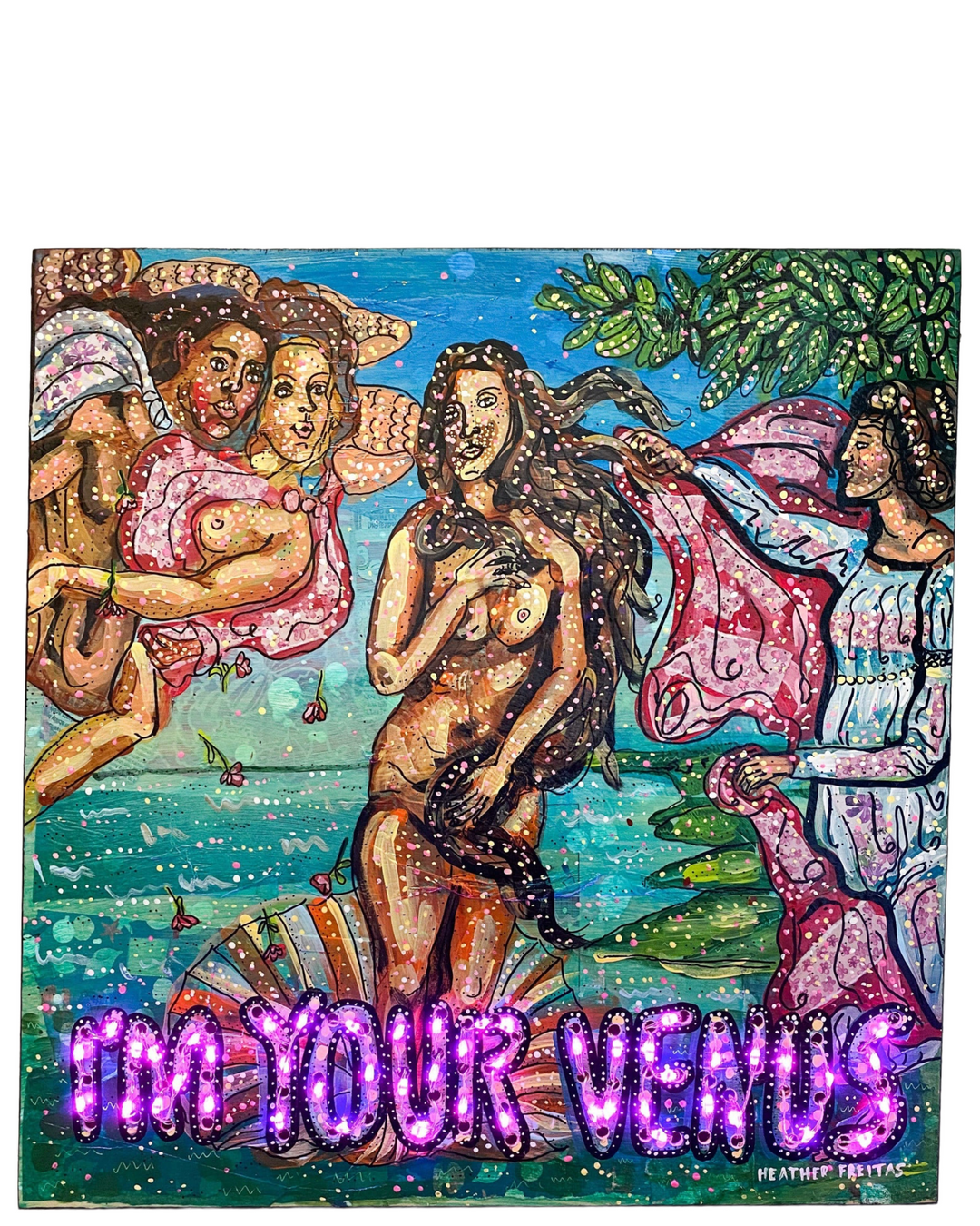 I’m Your Venus Ebony Edition - ( I Light Up ) - Heather Freitas 