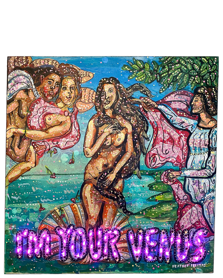 I’m Your Venus Ebony Edition - ( I Light Up ) - Heather Freitas 