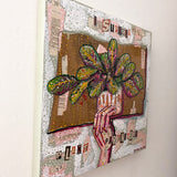 I support Plant Parenthood ( Original Painting ) - Heather Freitas - fine art home deccor