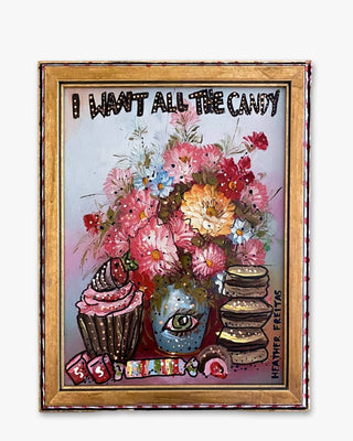 I Want All The Candy - Heather Freitas - fine art home deccor