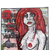 If You Want Trouble Find Yourself A Redhead - Heather Freitas - fine art home deccor