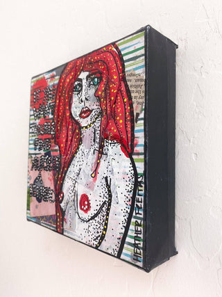 If You Want Trouble Find Yourself A Redhead - Heather Freitas - fine art home deccor