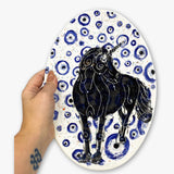 Unicorns & Evil Eyes Ceramic Plate