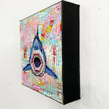 Great White ( Original Painting ) - Heather Freitas - fine art home deccor