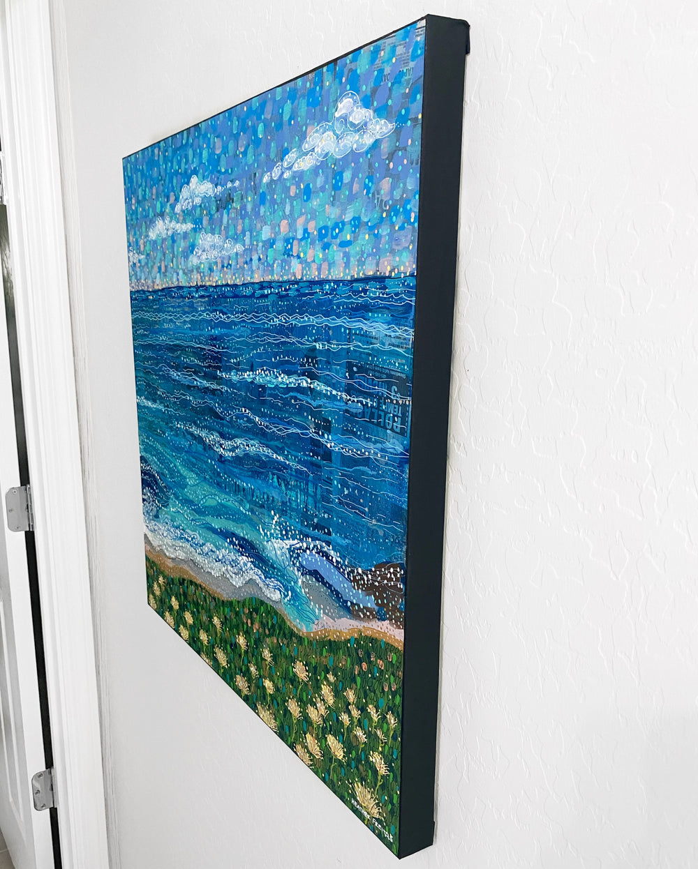 Coastal Breeze ( Original Painting ) - Heather Freitas - fine art home deccor
