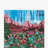 Prickly Pear Paradise ( Original Painting )