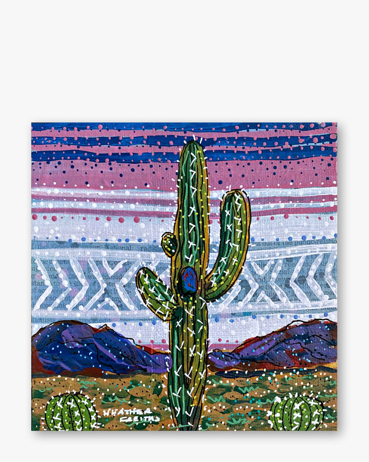 Woven Desert ( Original Painting )