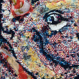 When Pigs Fly ( Fine Art Tapestry With Beaded Accent )