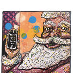 Incoming Call From Ho Ho Ho - Heather Freitas - fine art home deccor
