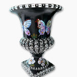 Iridescence Butterfly Urn - Heather Freitas - fine art home deccor