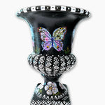 Iridescence Butterfly Urn - Heather Freitas - fine art home deccor