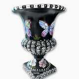 Iridescence Butterfly Urn - Heather Freitas - fine art home deccor