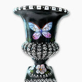 Iridescence Butterfly Urn - Heather Freitas - fine art home deccor
