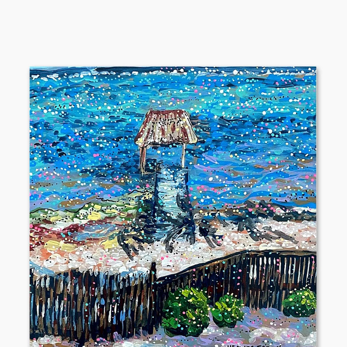 Island Time - Rachel.lang.88 ( Original Painting ) - Heather Freitas - fine art home deccor