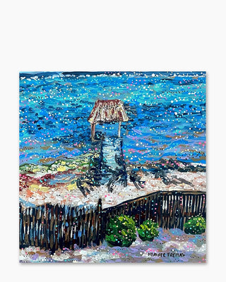 Island Time - Rachel.lang.88 ( Original Painting ) - Heather Freitas - fine art home deccor