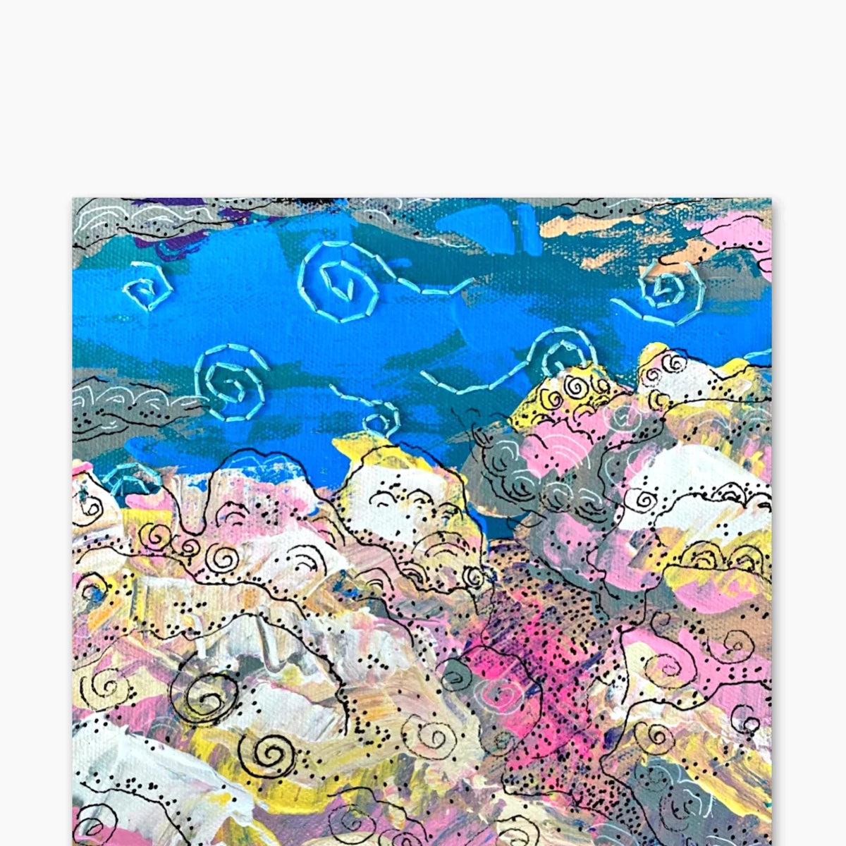 It Is In Us To Look Up ( Original Painting ) - Heather Freitas - fine art home deccor