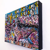 It’s All Fun And Games Until Someone Loses A NUT - Heather Freitas - fine art home deccor