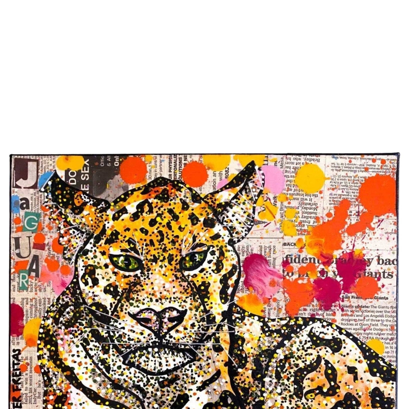 Jaguar - Heather Freitas - fine art home deccor
