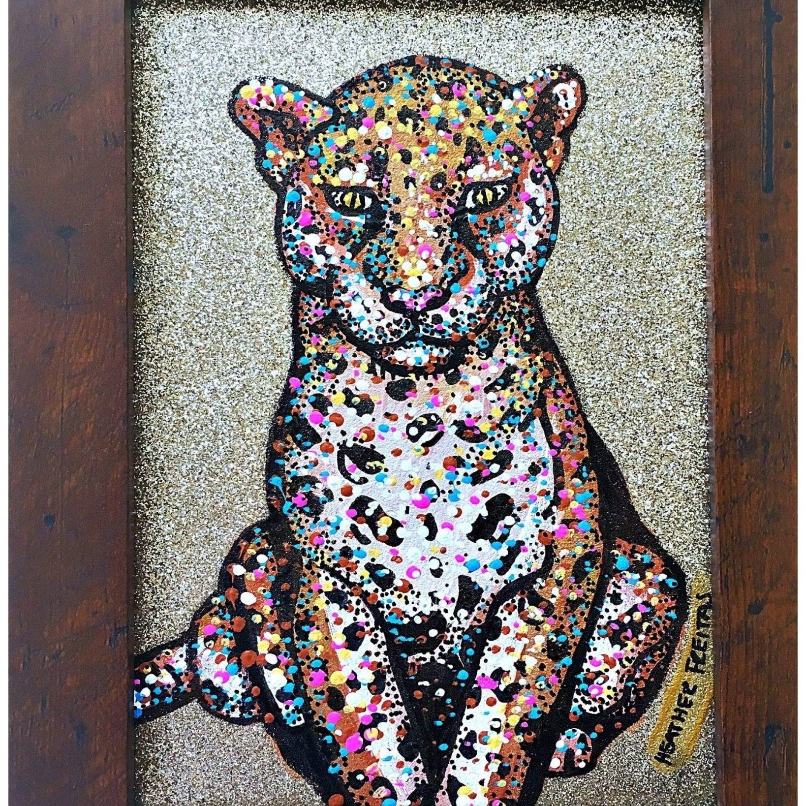 Jaguar Study - Heather Freitas - fine art home deccor