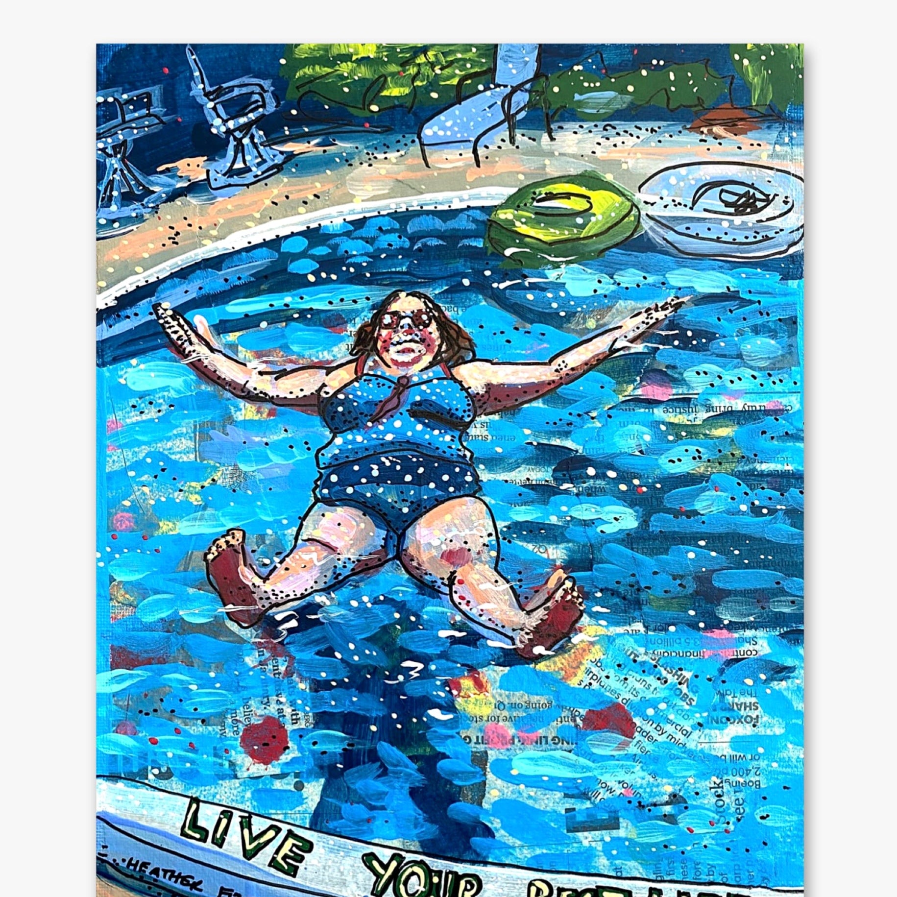 Jenoinidaho - Live Your Best Life - Heather Freitas - fine art home deccor