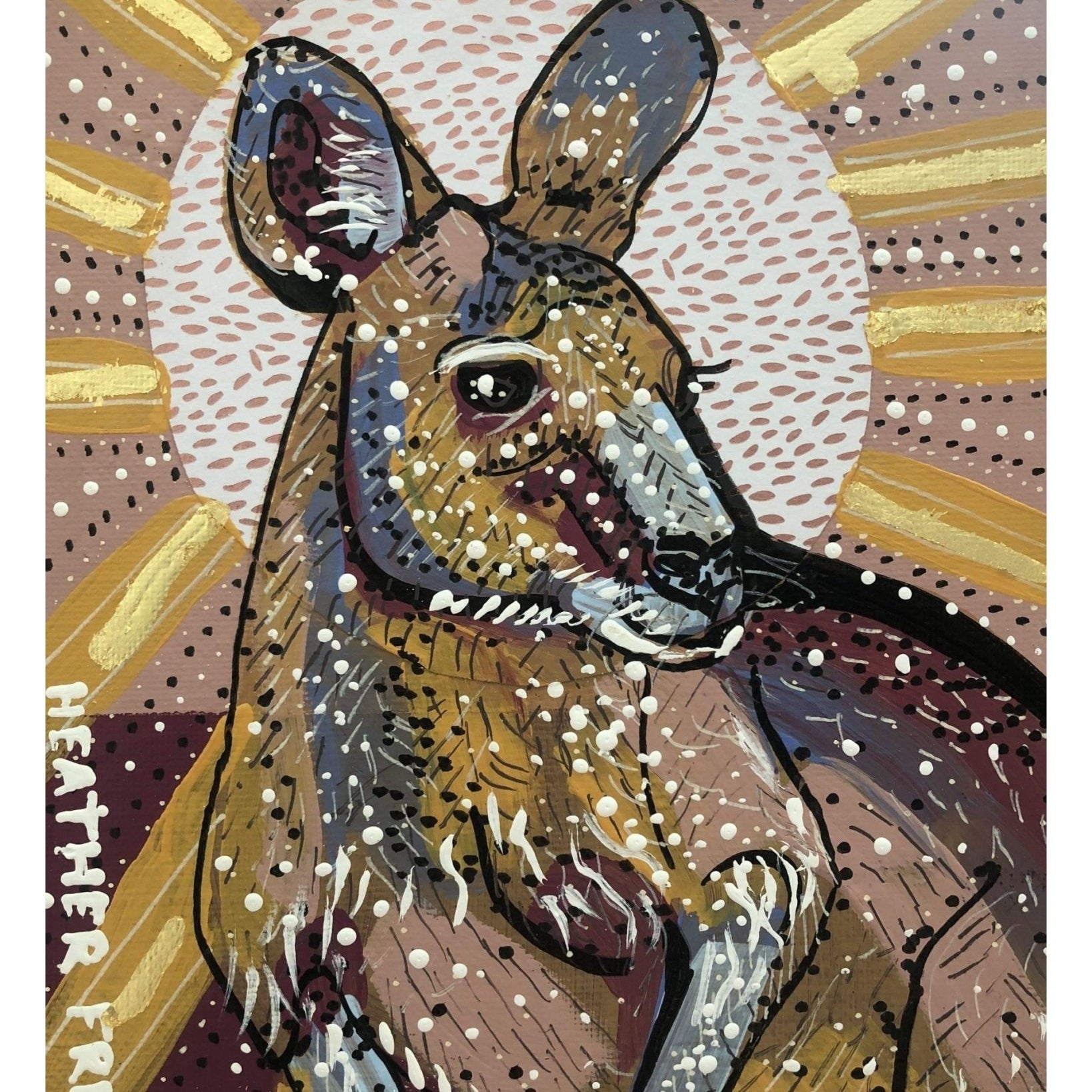 Josephine- Australian Wildfire Fundraiser - Heather Freitas - fine art home deccor