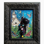 Jupiter, Castle Cat ( Original Painting ) - Heather Freitas - fine art home deccor