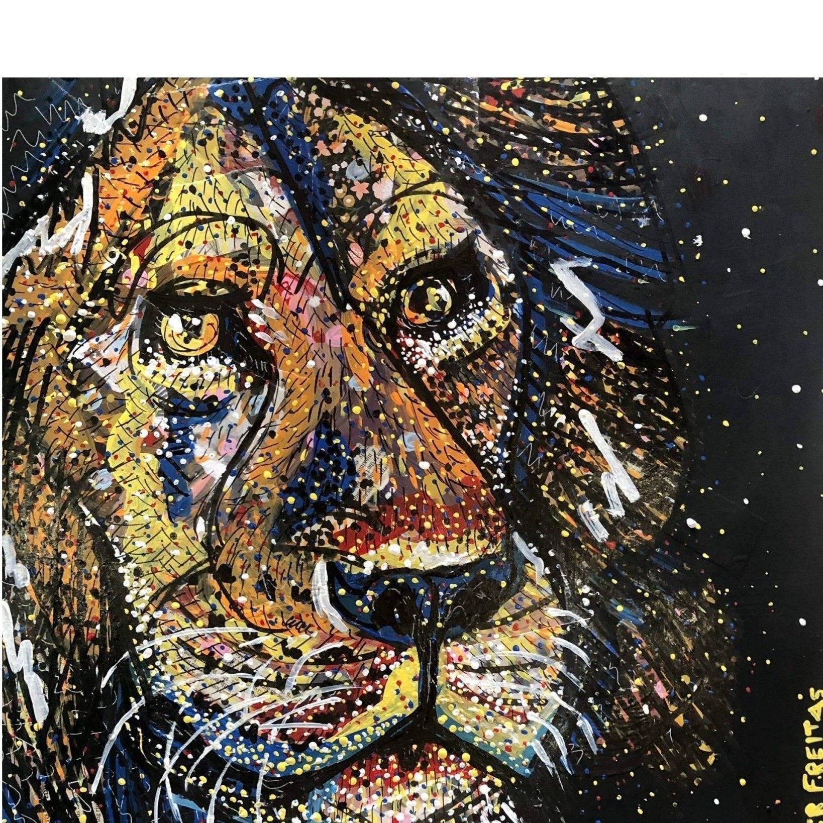 King - Heather Freitas - fine art home deccor