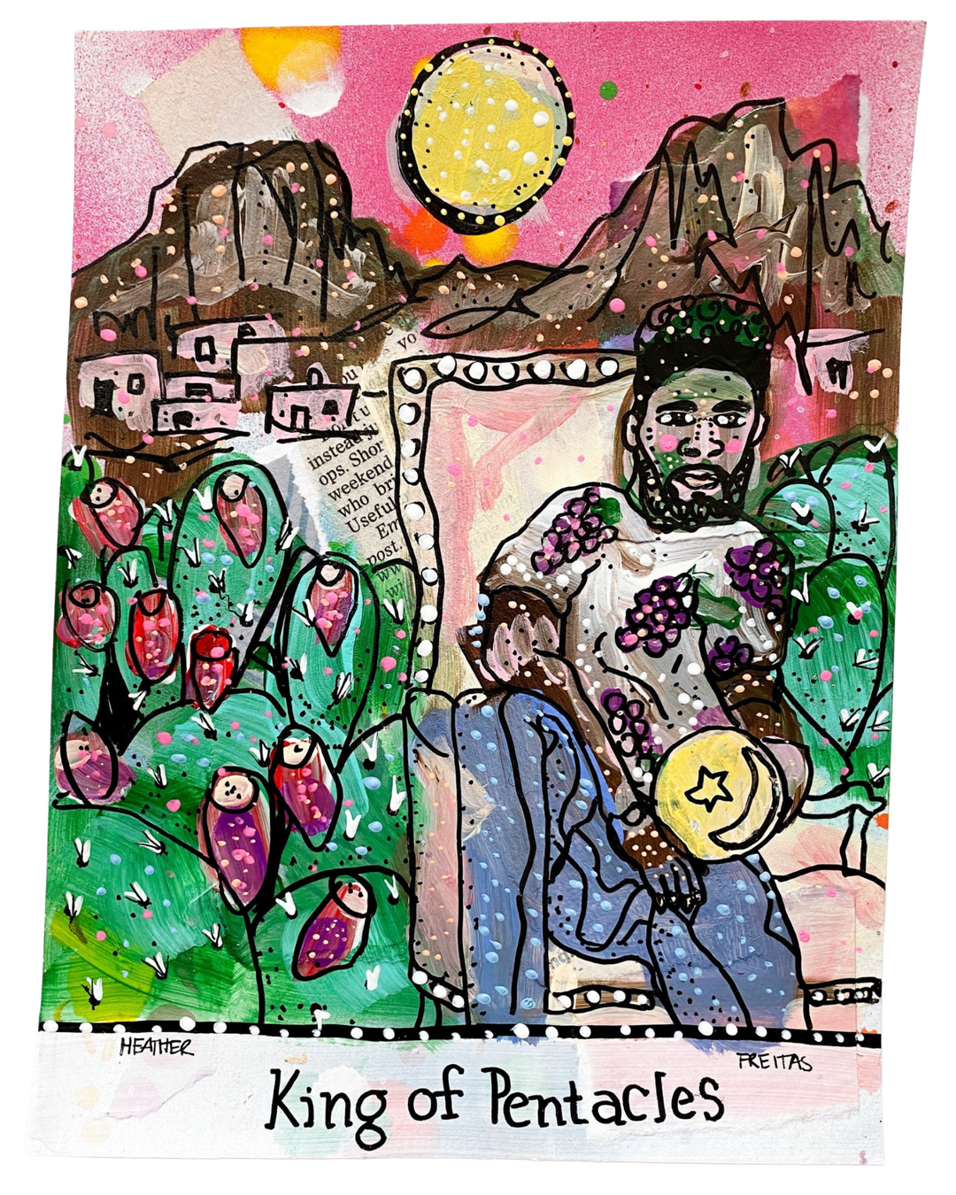 King Of Pentacles - Heather Freitas 