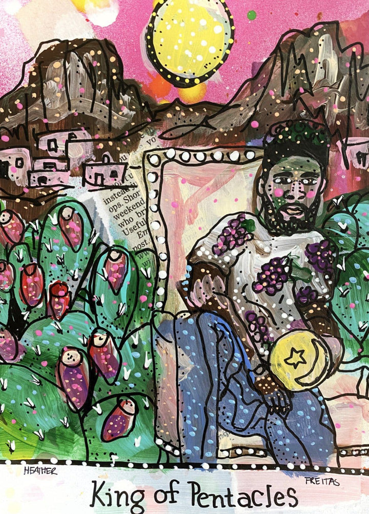 King Of Pentacles Heather Freitas 