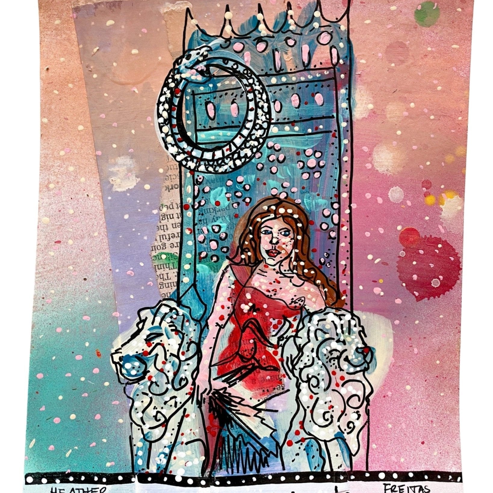 King Of Wands - Heather Freitas - fine art home deccor
