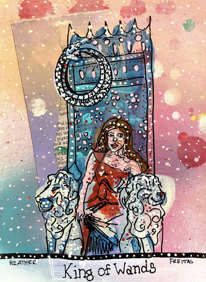 King Of Wands Heather Freitas 