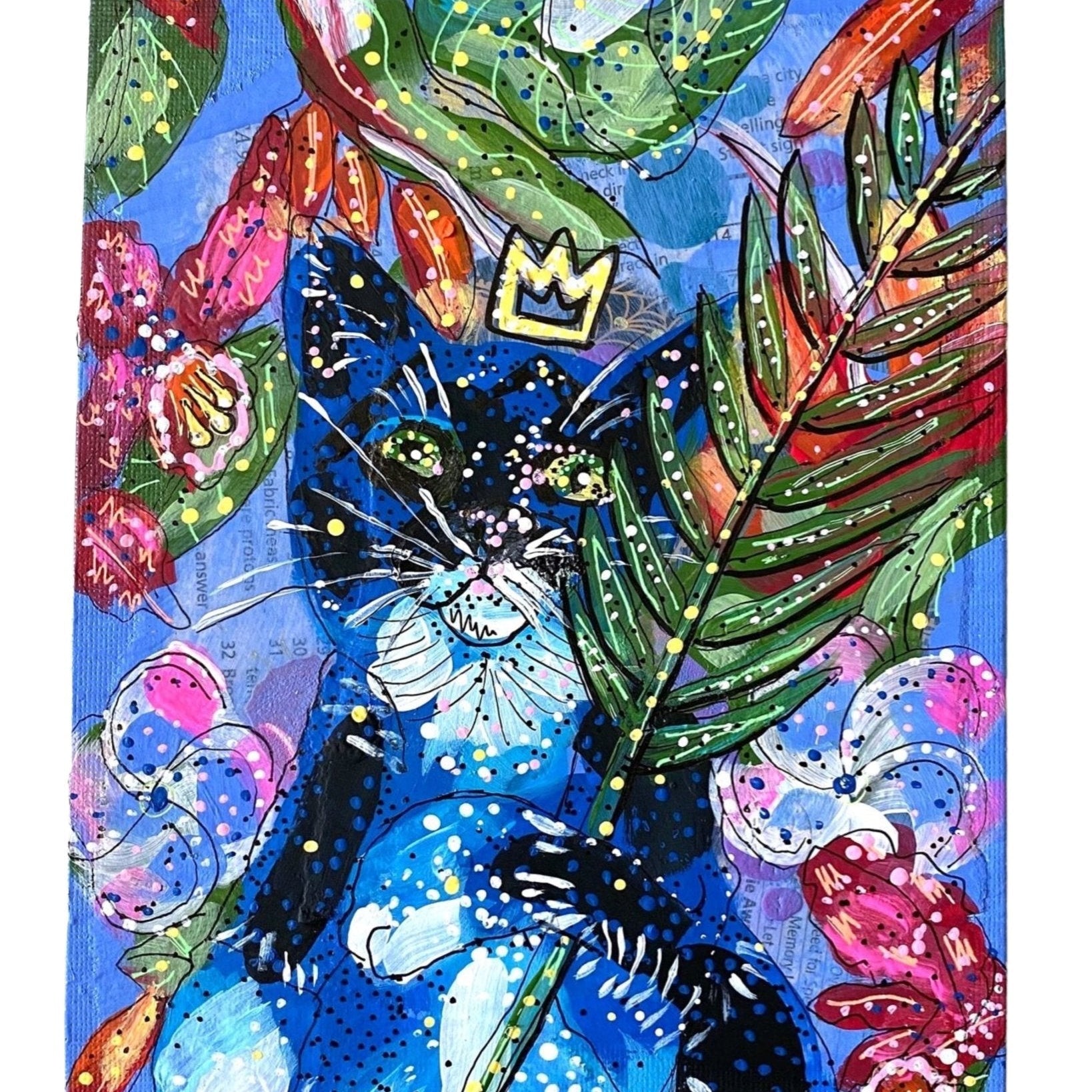 Kitten Palm - Heather Freitas - fine art home deccor