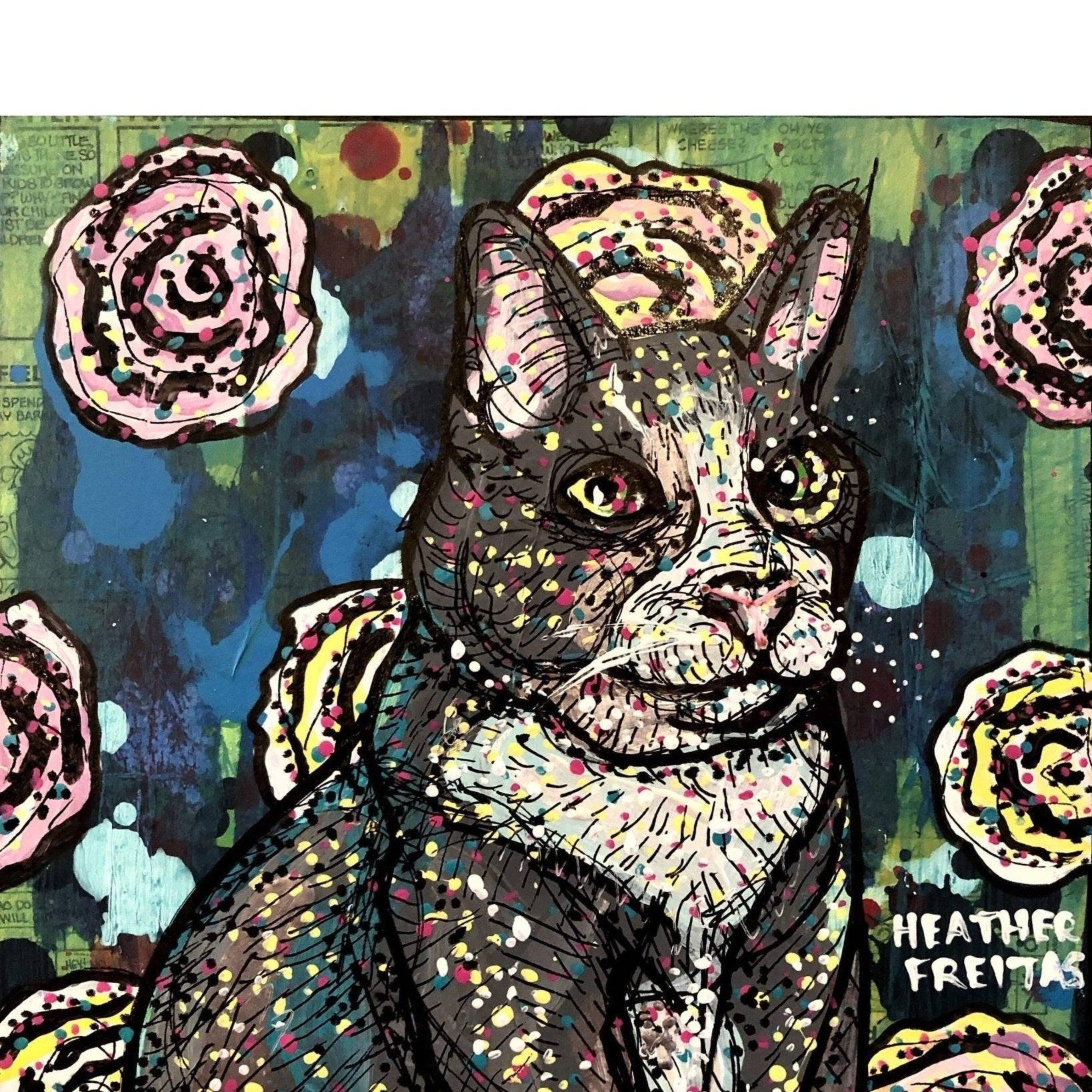Kitty - Heather Freitas - fine art home deccor