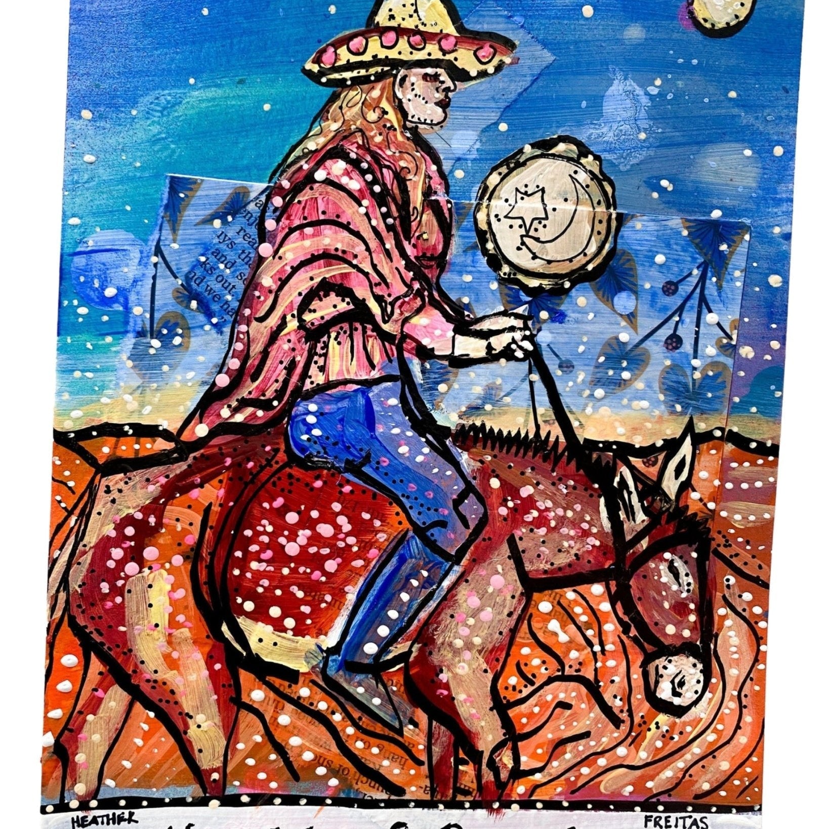 Knight Of Pentacles - Heather Freitas - fine art home deccor