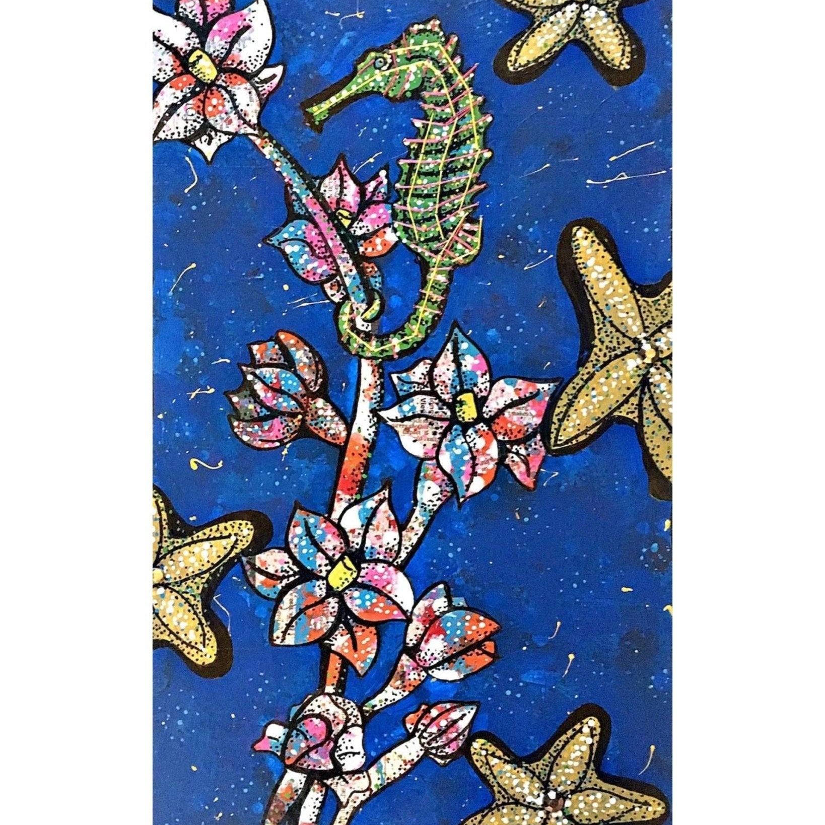 knysna Sea Horse - Heather Freitas - fine art home deccor