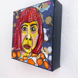 Kusama Portait Study - Heather Freitas - fine art home deccor