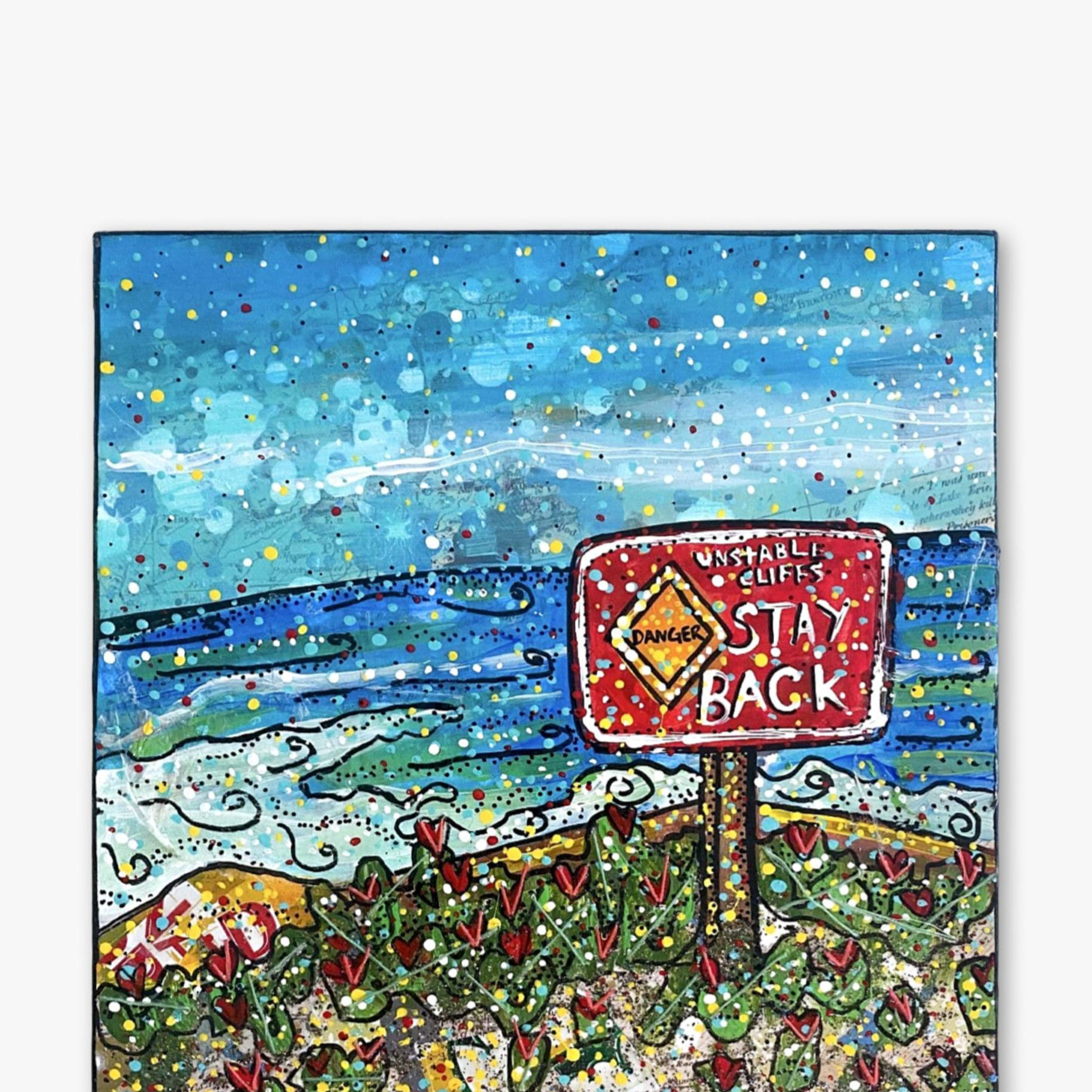 La Jolla Beach ( Original Painting ) - Heather Freitas - fine art home deccor