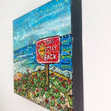 La Jolla Beach ( Original Painting ) - Heather Freitas - fine art home deccor